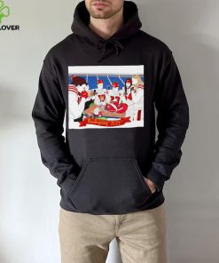 San Francisco 49ers cartoon party Thanksgiving 2023 shirt 7 San Francisco 49ers cartoon party Thanksgiving 2023 shirt