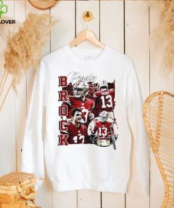 San Francisco 49ers football Brock Purdy player pose signature retro shirt