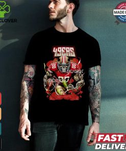 San Francisco 49ers football mascot shirt