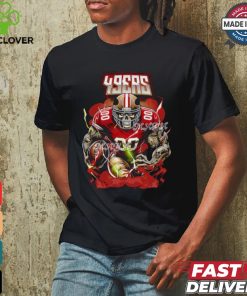 San Francisco 49ers football mascot shirt