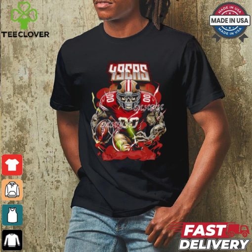 San Francisco 49ers football mascot shirt