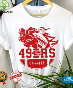 San Francisco 49ers football player half a ball logo hoodie, sweater, longsleeve, shirt v-neck, t-shirt