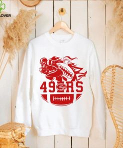 San Francisco 49ers football player half a ball logo hoodie, sweater, longsleeve, shirt v-neck, t-shirt