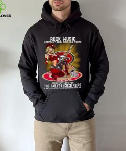 San Francisco 49ers rock music keep my soul forever young hoodie, sweater, longsleeve, shirt v-neck, t-shirt