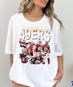 San Francisco 49ers team all player legend shirt