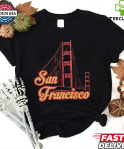 San Francisco 49ers x Aleali May Black T Shirts