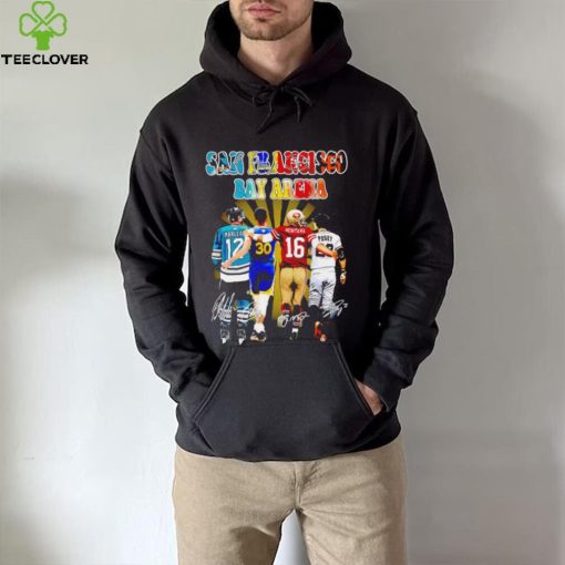 San Francisco Bay Arena legend players signatures Vintage hoodie, sweater, longsleeve, shirt v-neck, t-shirt