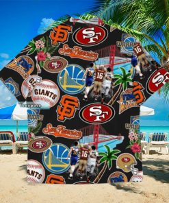 San Francisco City Of Champions Hawaiian Shirt 49ers Hawaiian Shirt Aloha Shirt Hawaiian Beach Short