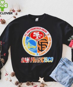 San Francisco City San Francisco 49Ers And San Francisco Giants And Golden State Warriors Logo 2023 shirt