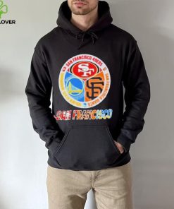 San Francisco City San Francisco 49Ers And San Francisco Giants And Golden State Warriors Logo 2023 shirt