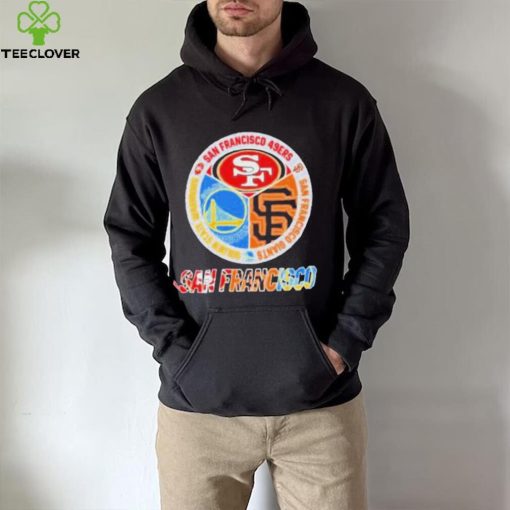 San Francisco City San Francisco 49Ers And San Francisco Giants And Golden State Warriors Logo 2023 shirt