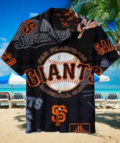 San Francisco Giants Baseball MLB Hawaiian Shirt 49ers Hawaiian Shirt Hawaiian Gift Aloha Shirt