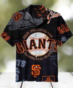 San Francisco Giants Baseball MLB Hawaiian Shirt 49ers Hawaiian Shirt Hawaiian Gift Aloha Shirt