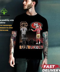 San Francisco Giants Blake Snell San Francisco 49ers Brock Purdy The Stars Signatures T shirt 3 San Francisco Giants Blake Snell San Francisco 49ers Brock Purdy The Stars Signatures T shirt