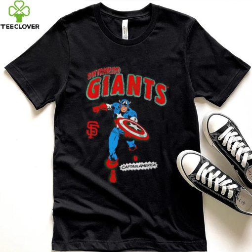 San Francisco Giants Captain America Marvel retro hoodie, sweater, longsleeve, shirt v-neck, t-shirt