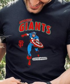 San Francisco Giants Captain America Marvel retro hoodie, sweater, longsleeve, shirt v-neck, t-shirt