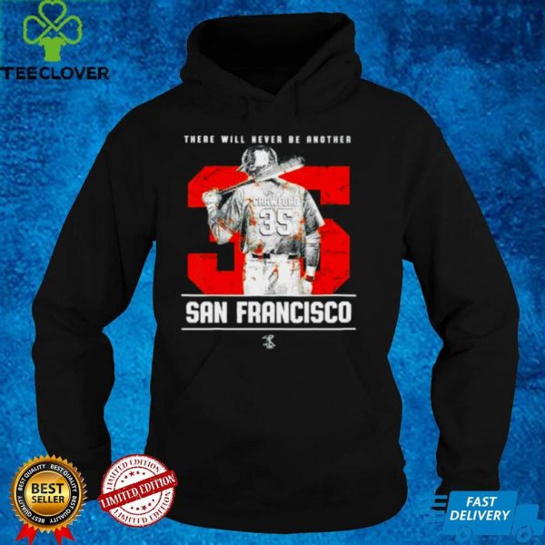 San Francisco Giants Crawford there will never be another hoodie, sweater, longsleeve, shirt v-neck, t-shirt