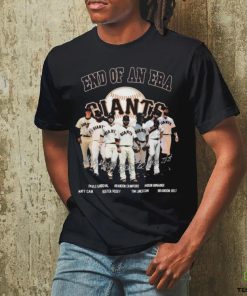 San Francisco Giants End Of An Era Signatures t hoodie, sweater, longsleeve, shirt v-neck, t-shirt