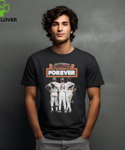 San Francisco Giants Forever Willie Mccovey Willie Mays And Orlando Cepeda Signatures Shirt