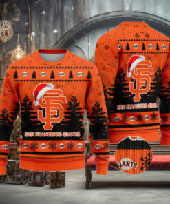 San Francisco Giants Funny Christmas Ugly Sweater