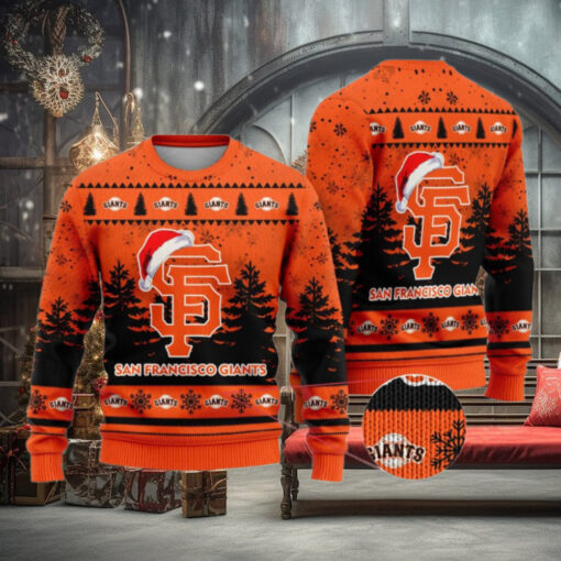 San Francisco Giants Funny Christmas Ugly Sweater