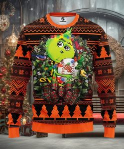 San Francisco Giants Grinch Hug Christmas Ugly Sweater