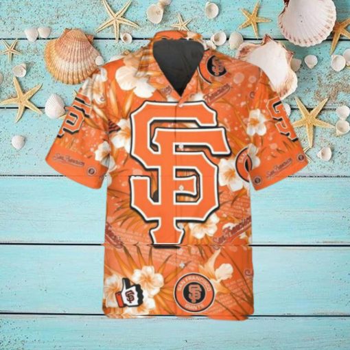 San Francisco Giants Hawaiian Shirt, MLB Hawaiian Shirt Gift For Fans