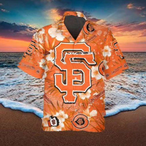 San Francisco Giants Hawaiian Shirt, MLB Hawaiian Shirt Gift For Fans