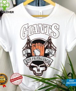 San Francisco Giants Homage Grateful Dead Tri Blend T Shirt