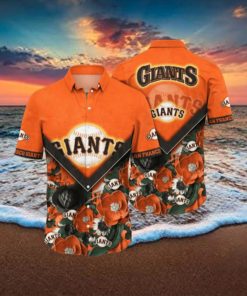 San Francisco Giants MLB Custom Heat Aloha Hawaiian Shirt