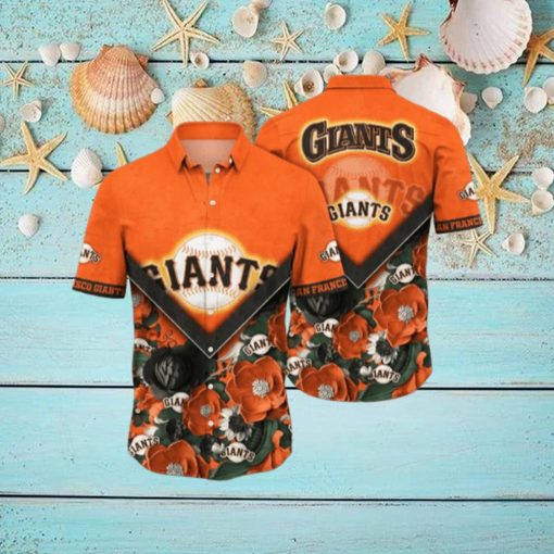 San Francisco Giants MLB Custom Heat Aloha Hawaiian Shirt