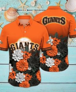 San Francisco Giants MLB Flower Hawaii Shirt And Tshirt For Fans