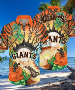 San Francisco Giants MLB Flower Hawaiian Shirt For Men Women Best Gift For Fans