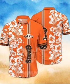 San Francisco Giants MLB Flower Unisex Full Printed Hawaiian Shirt