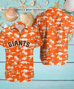 San Francisco Giants MLB Hawaiian Shirt Coconut Pattern Shirt