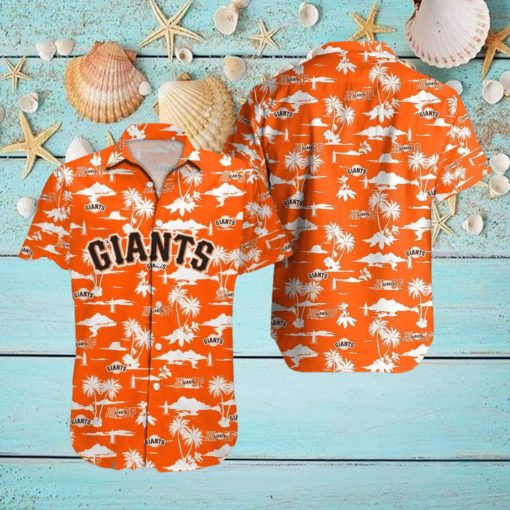 San Francisco Giants MLB Hawaiian Shirt Coconut Pattern Shirt