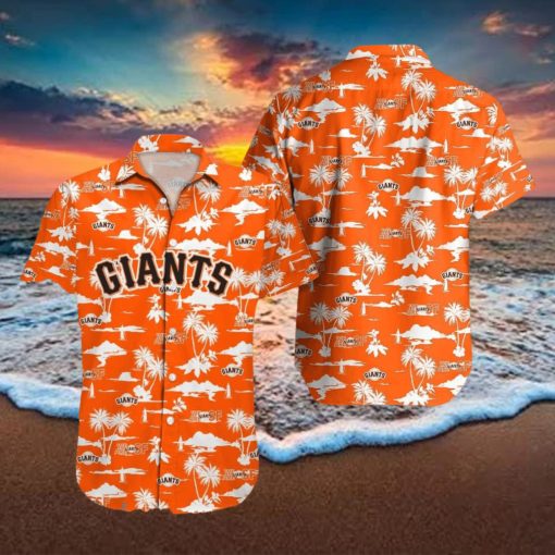 San Francisco Giants MLB Hawaiian Shirt Coconut Pattern Shirt