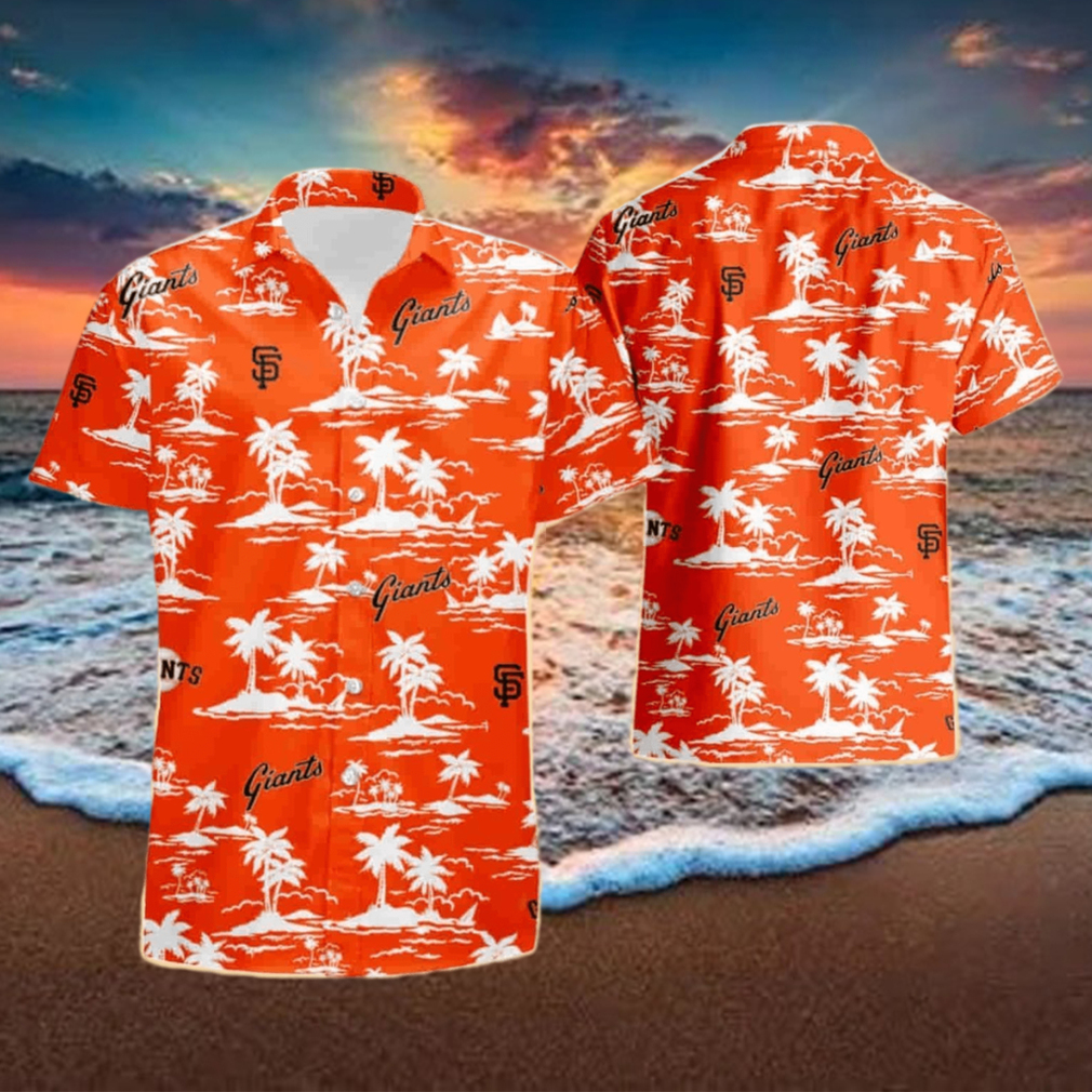 San Francisco Giants Mlb Short Sleeve Aloha Hawaiian Shirt San Francisco Giants Mlb Short Sleeve Aloha Hawaiian Shirt