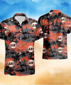 San Francisco Giants Mlb Tommy Bahama Summer Beach Hawaiian Shirt And Short