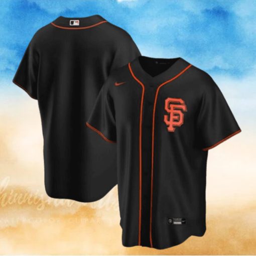 San Francisco Giants Nike Official Replica Alternate Jersey Mens