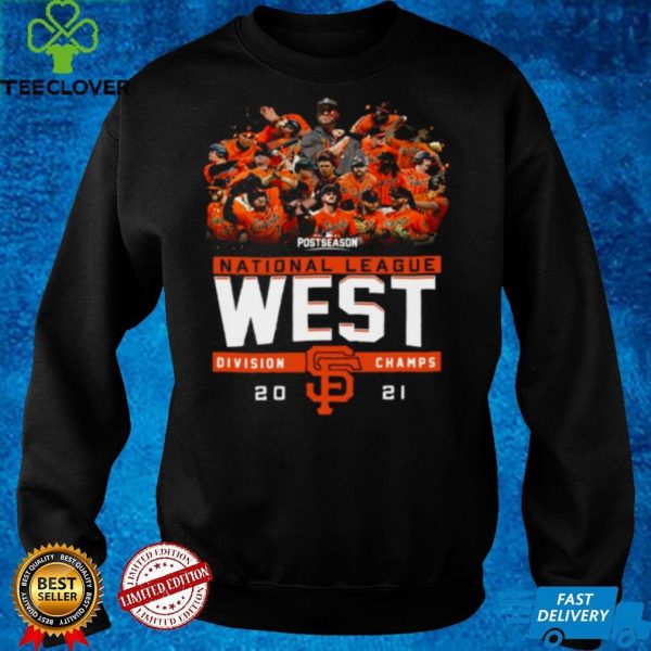 San Francisco Giants Postseason National League West Division Champs Shirt