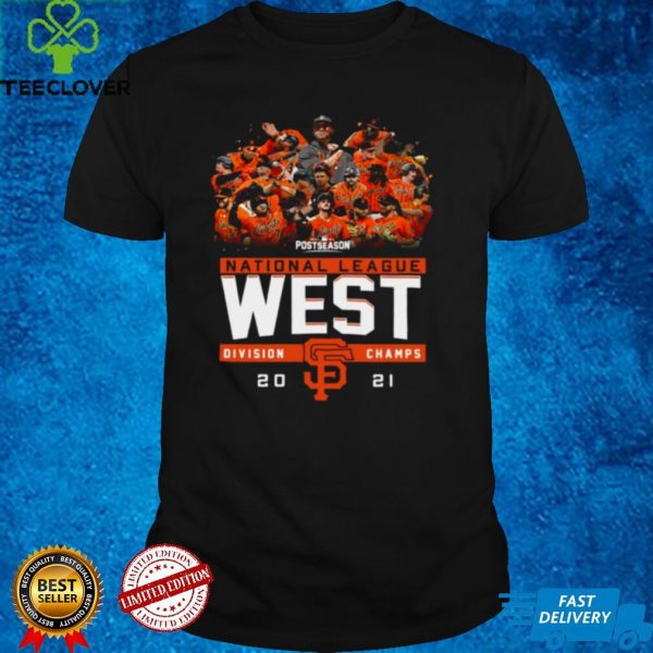 San Francisco Giants Postseason National League West Division Champs Shirt