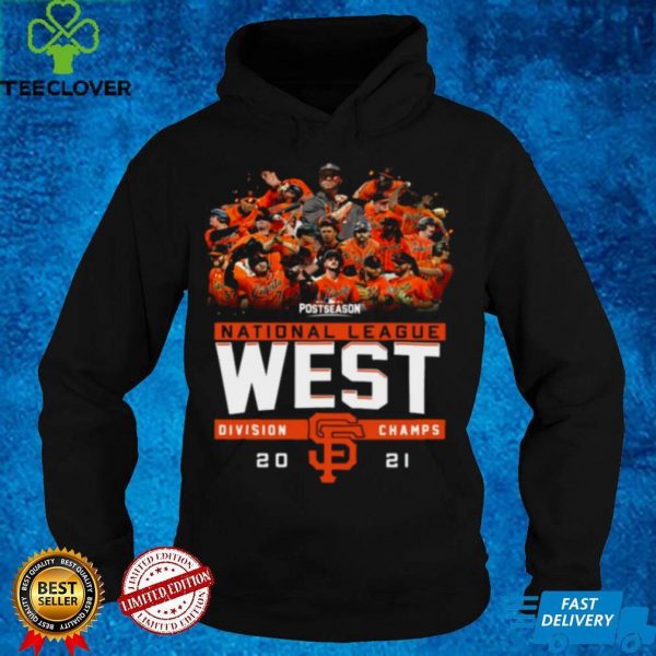 San Francisco Giants Postseason National League West Division Champs Shirt