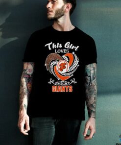 San Francisco Giants This girl loves her Giants t shirt black