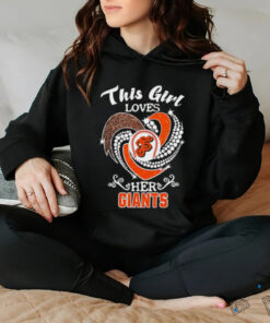 San Francisco Giants This girl loves her Giants t shirt black