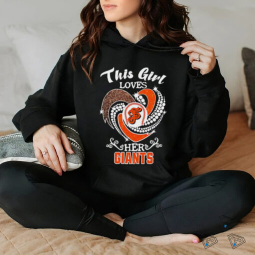 San Francisco Giants This girl loves her Giants t shirt black