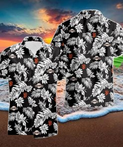 San Francisco Giants Tropical Leaf 3D Printed Aloha Hawaiian Shirt