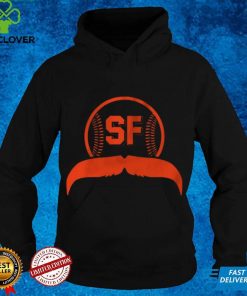 San Francisco Mustache May T Shirt