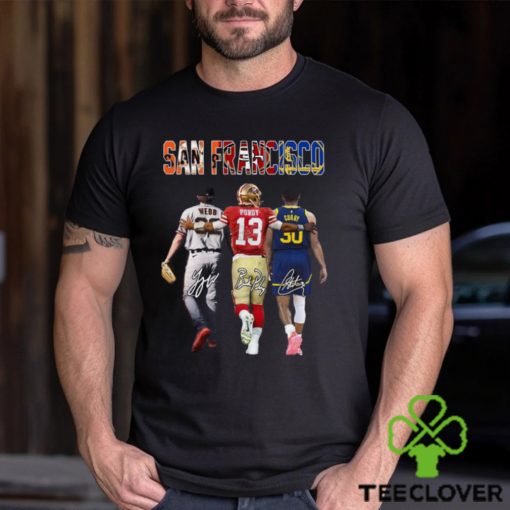 San Francisco Webb, Purdy And Curry T Shirt