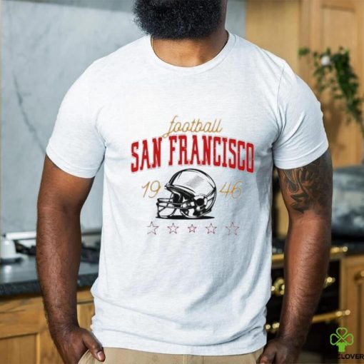 San Francisco football 1946 helmet classic shirt